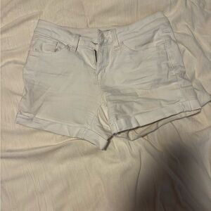 SO White Jean Shorts Casual Essential